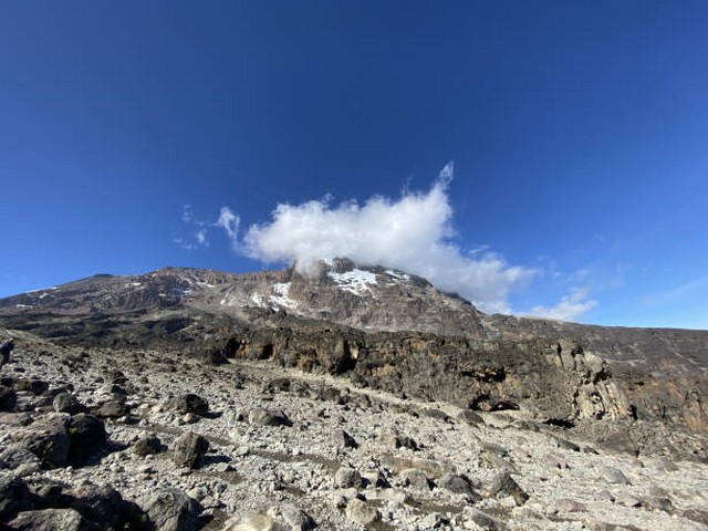 Which route offers the best scenery on Kilimanjaro?